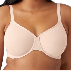 NWT Wacoal Back Smoothing minimizer Bra unlined underwire bra in nude size 36G